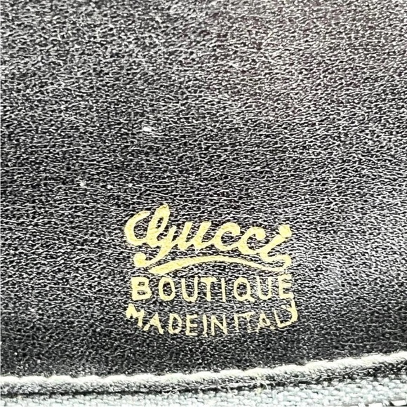 Gucci Black Leather Shoulder Bag - Picture 10 of 13